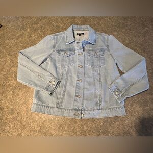 Buffalo David Bitton Denim Jacket Size Medium Vintage Style Acid washed Y2K